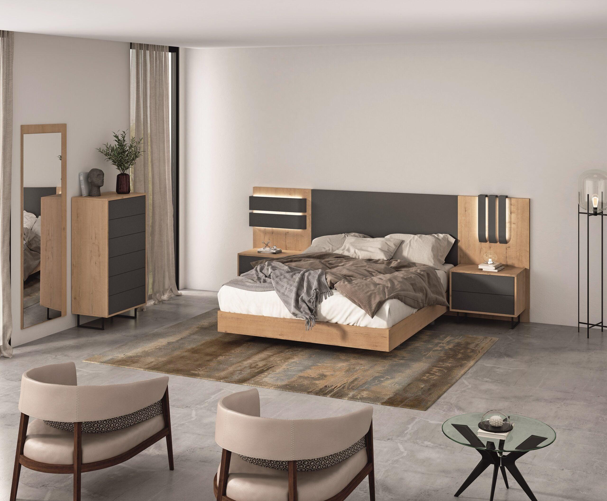 Conjunto dormitorio - Carina